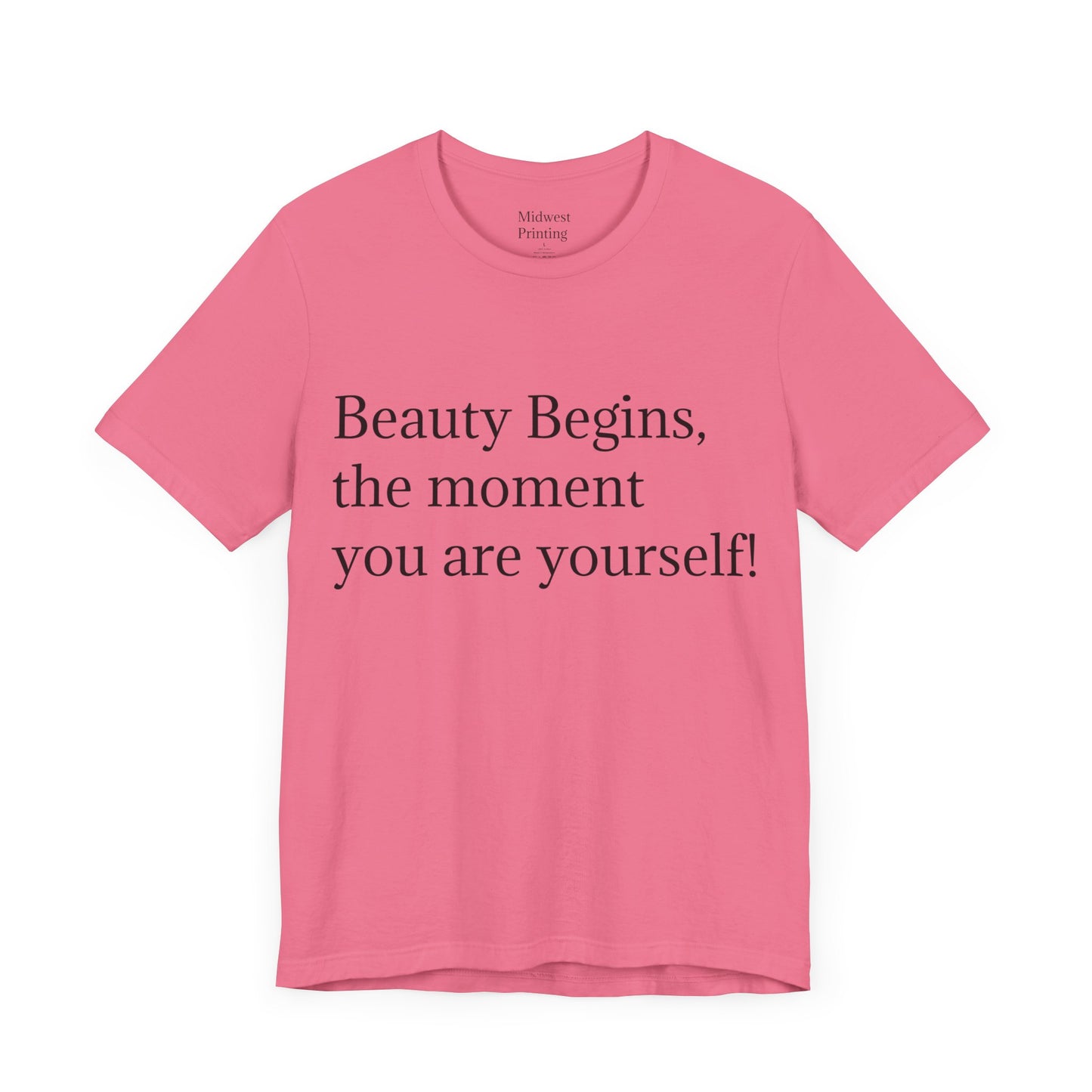 Beauty Begins...Tee shirt